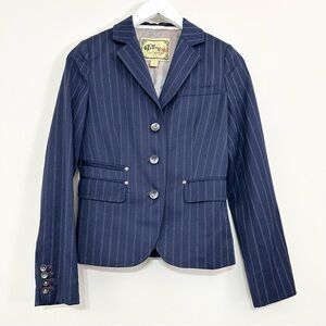 Fillmore Studios California Pinstripe Wool Blazer Jacket